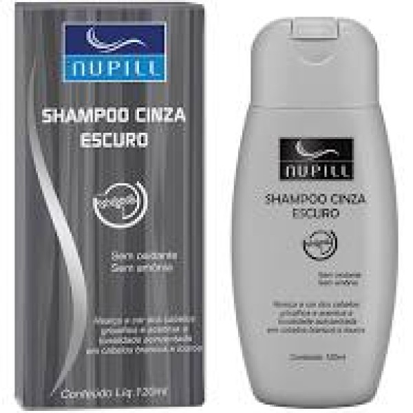 SH CINZA ESCURO NUPILL 120ML