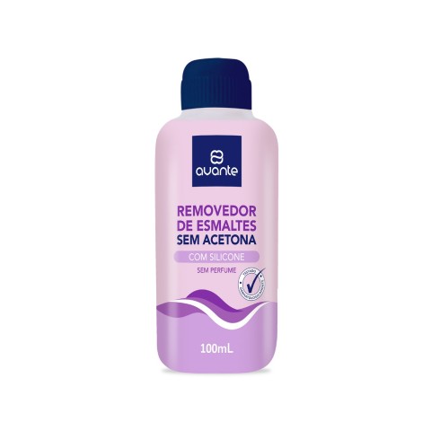 REMOVEDOR DE ESMALTES SEM ACETONA 100ML AVANTE DZ