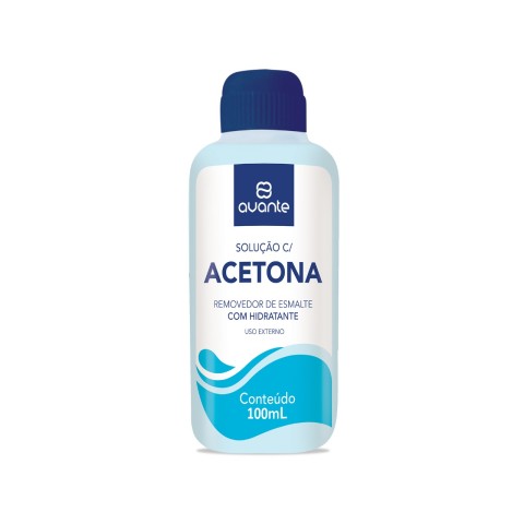 REMOV.ESMALTE A BASE ACET. AVANTE 100ML AZUL DZ