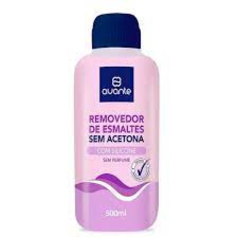 REMOVEDOR DE ESMALTES SEM ACETONA 500ML AVANTE