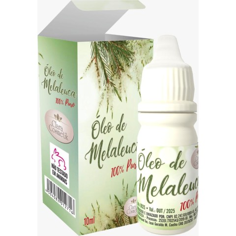 OLEO DE MELALEUCA 100% PURO 10ML