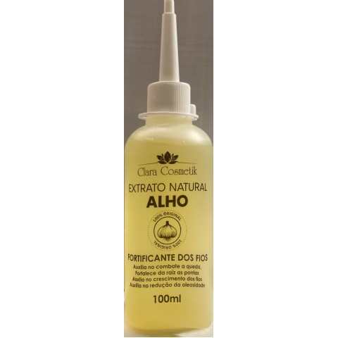 TONICO NATURAL DE ALHO 100ML CLARA COSMETICS