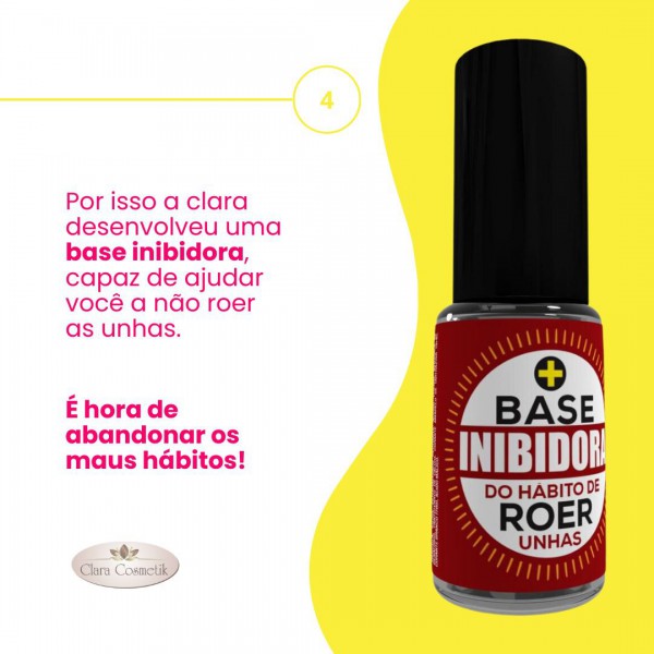 BASE INIBIDORA DO HABITO DE ROER UNHAS 9ML