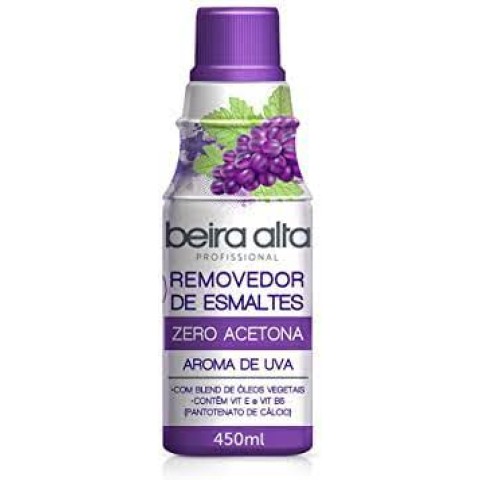 REMOVEDOR DE ESM S/ACETONA UVA BEIRA ALTA 450ML