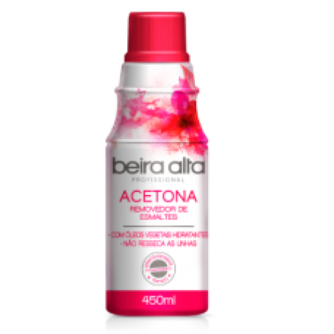 REMOVEDOR DE ESMALTE ACETONA BEIRA ALTA 450ML