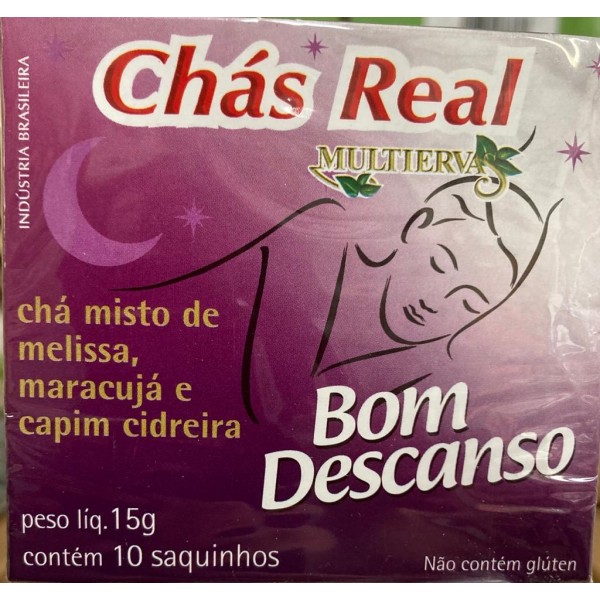 CHA REAL MULTIERVAS BOM DESCANSO 10/1,5 GR