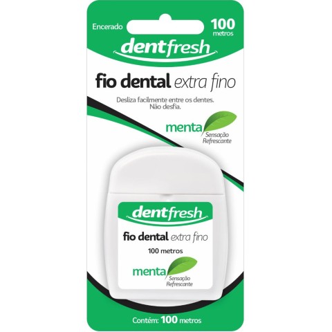 FIO DENTAL EXTRA FINO 100M DENT FRESH