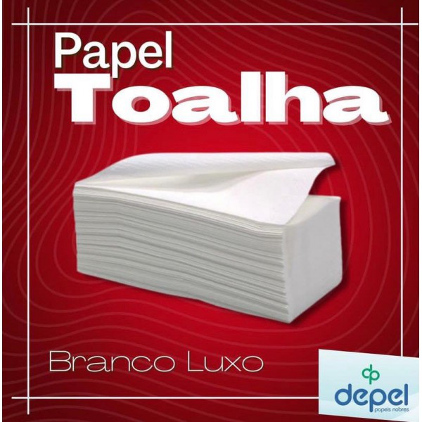 PAPEL TOALHA DEPEL  BRANCO EXTRA LUXO  INTERFOLHADO 23 X 21