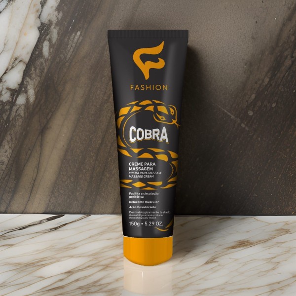 CR PARA MASSAGEM COBRA 150 G FASHION