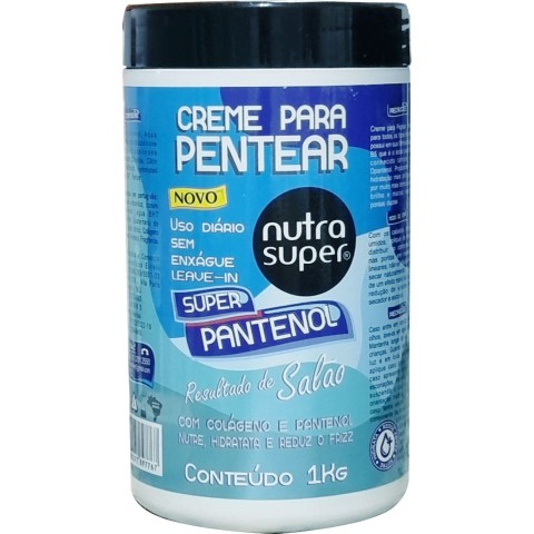 CR PARA PENTEAR NUTRASUPER PANTENOL FIOVIT 1KG