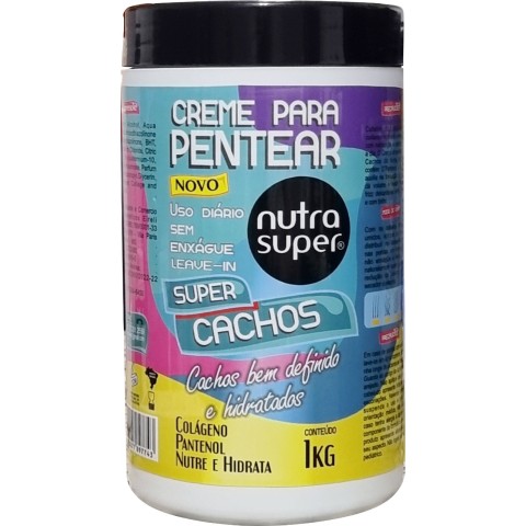 CR PARA PENTEAR NUTRASUPER CACHOS FIOVIT 1KG