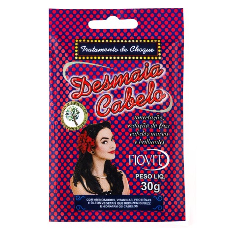 MASCARA DESMAIA CABELO FIOVIT 500GR