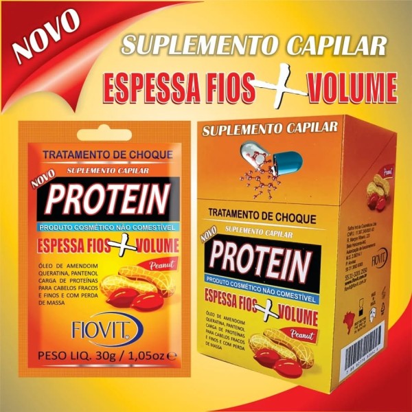 CR TRAT CHOQUE PROTEIN 30GR FIOVIT DZ