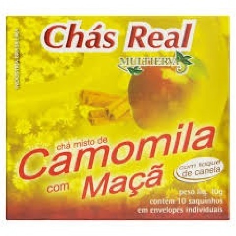 CHA REAL MULTIERVAS CAMOMILA C/MACA 30/10/1,0 GR