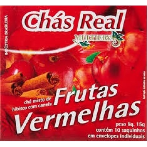 CHA REAL MULT.F.VERMELHAS C/CANELA 30/10/1,5 GR