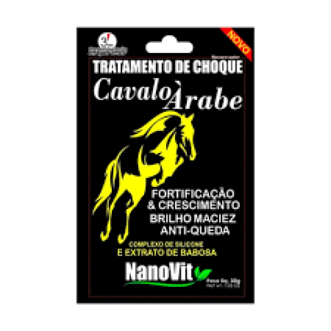 CR TRAT DE CHOQUE CAVALO ARABE 30G NANOVIT DZ