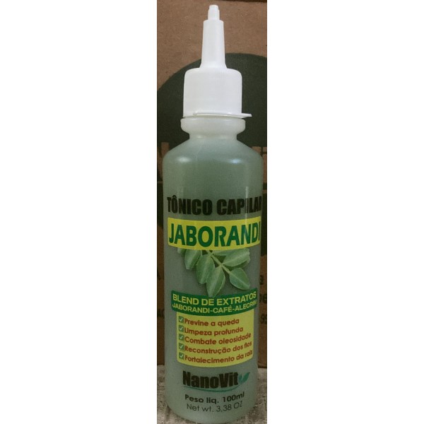 TONICO CAPILAR JABORANDI NANOVIT 100ML