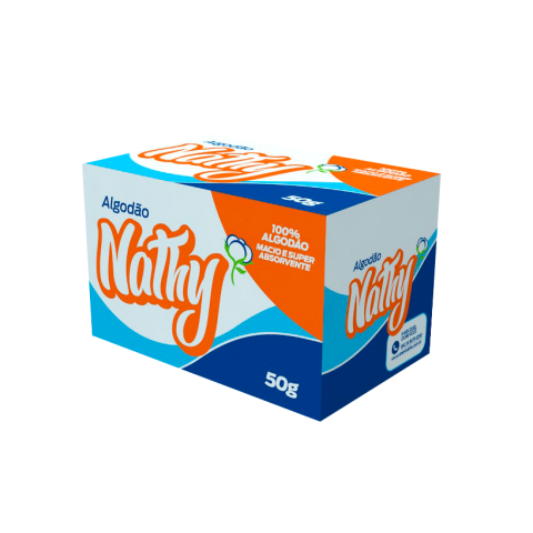 ALGODAO CARD HID NATHY 50G CAIXA