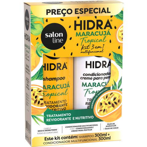 KIT HIDRA MARACUJA SH+COND 300ML