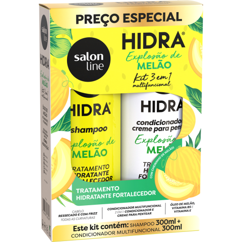 KIT HIDRA MELA SH+COND MELAO 300ML