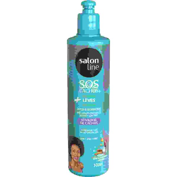 ATIVADOR DE CACHOS LEVE SALON LINE 300ML