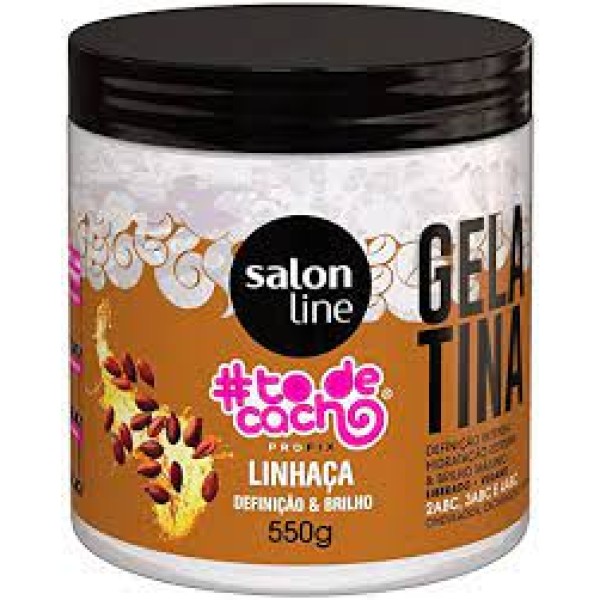 GELATINA TODECACHO LINHACA 550GR SALON LINE