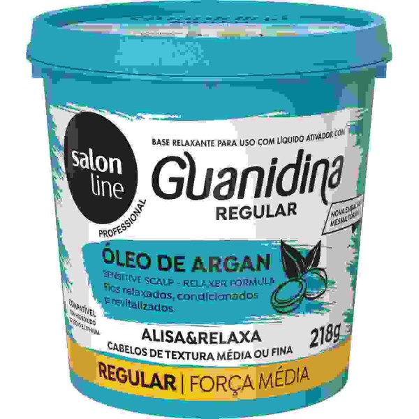 S. LINE GUANIDINA OLEO DE ARGAN REGULAR