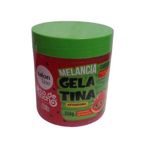 GELATINA TODECACHO ATIVADORA  KIDS MELANCIA 550 G SALON LINE