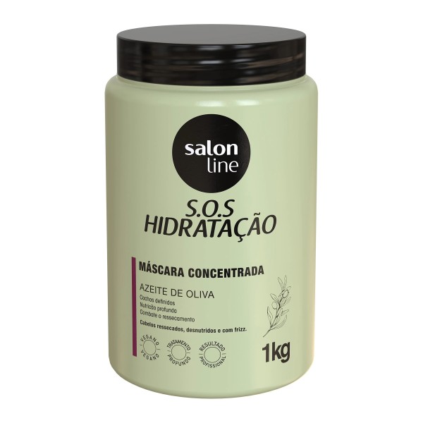 MASC SOS HIDRATACAO AZEITE DE OLIVA 1KG