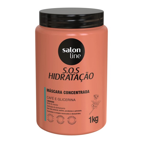 MASC SOS HIDRATACAO CAFE E GLICERINA 1 KG