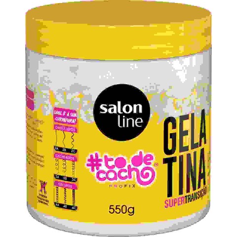 GELATINA TODECACHO TRANSICAO CAPILAR 550GR SALON LINE