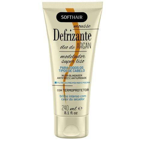 DEFRIZANTE SOFHT HAIR OLEO ARGAN 240 ML