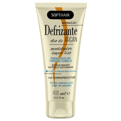 DEFRIZANTE SOFHT HAIR OLEO ARGAN 400 ML