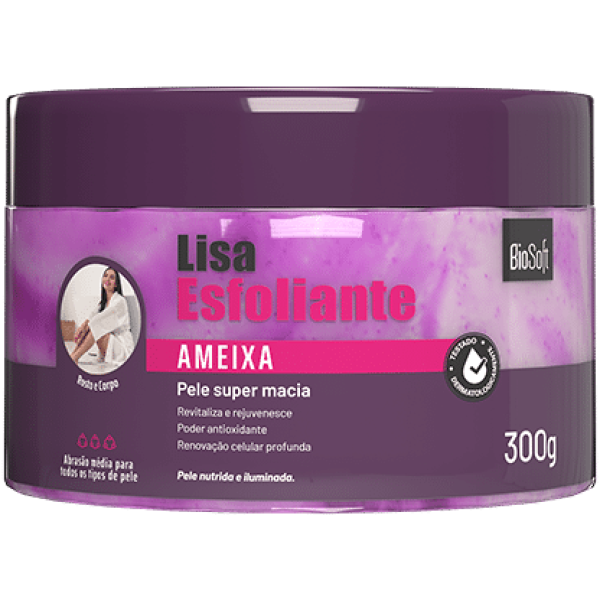 CR LISA ESFOLIANTE AMEIXA BIOSOFT 300G