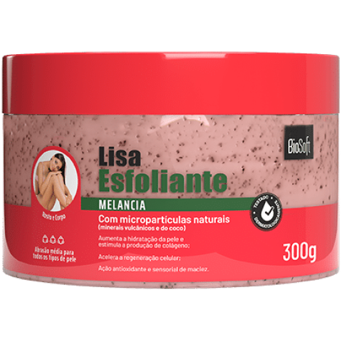 CR LISA ESFOLIANTE MELANCIA BIOSOFT 300G