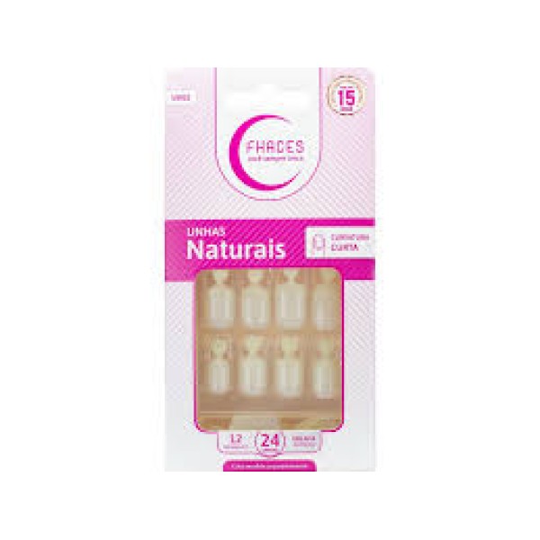 UNHAS FHACES NATURAL CURVATURA CURTA U3022