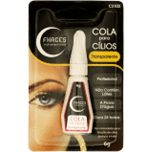 COLA P/ CILIOS TRANSPARENTE 6G C3103