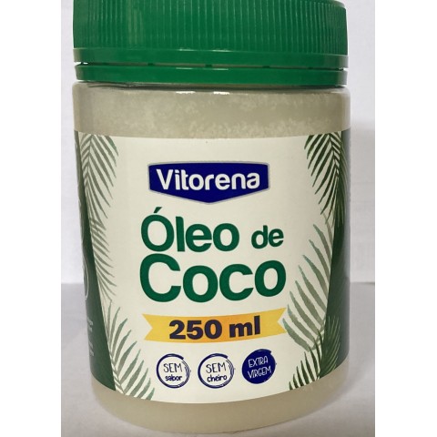 OLEO DE COCO EXTRAVIRGEM VITORENA 250 ML