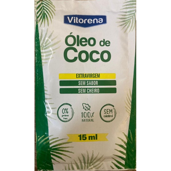 DISPLAY OLEO DE COCO EXTRAVIRGEM VITORENA 40X15 ML